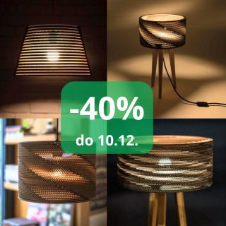 ✨ VÁNOČNÍ BLACK FRIDAY - SLEVA 40 %! ✨ 🎄 Nadělte sobě nebo druhým originální světlo s příběhem. 🔸 Ručně vyráběná kartonová...